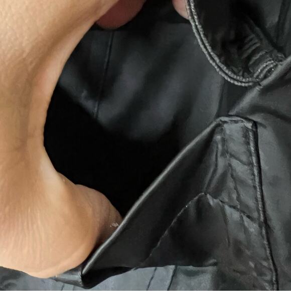 Vintage Giacca a Gallery Company Woman Size M Belt Loop Snap button closure pock - Picture 6 of 10